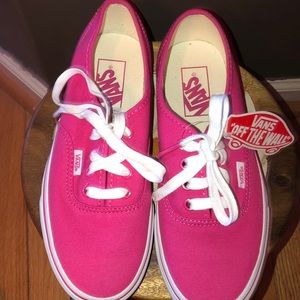 Pink Low Top Vans